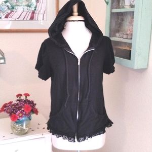 Torrid vintage hoodie sleeveless mallgoth l/xl